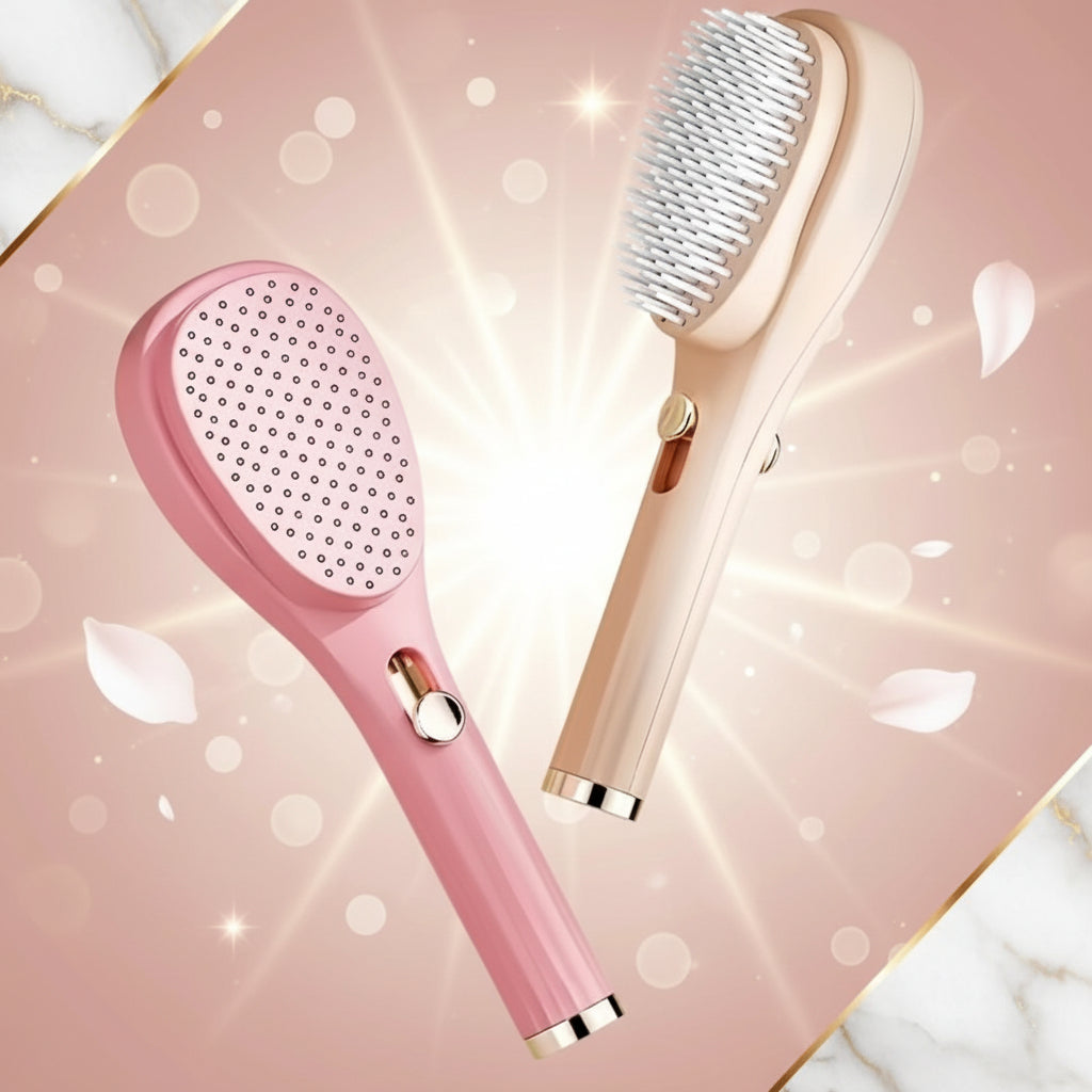 Brosse à Cheveux Rétractable – Nettoyage Instantané