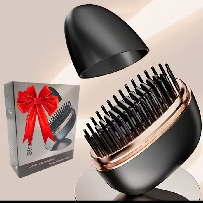 Brosse à lisser/friser sans fil – Mini 9cm 2000mAh