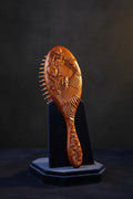Brosse à Cheveux en Bois de Santal – Coussin d'Air & Massage du Cuir Chevelu
